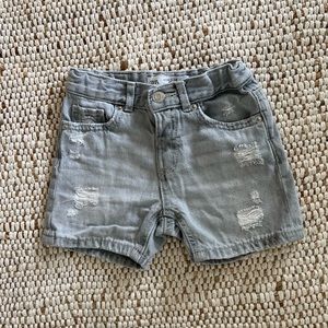 Zara toddler denim jeans shorts